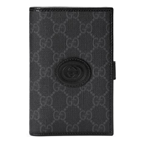 Gucci GG passport case with Interlocking G.